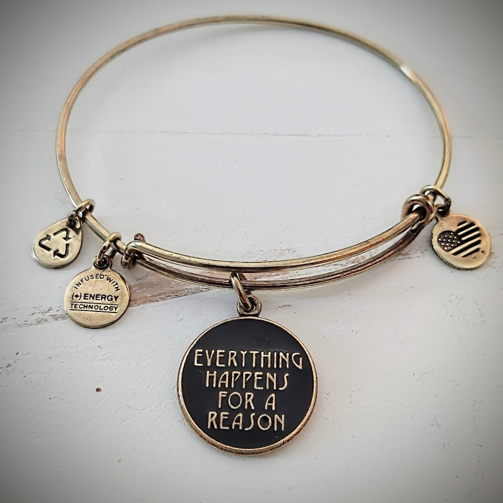 Alex and Ani Inspirational Charm Bangle
